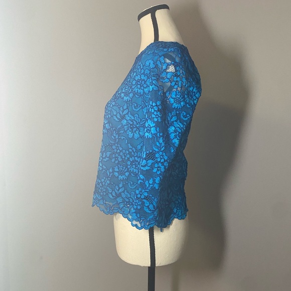 DIANE VON FURSTENBERG Krishna Lace Top - Picture 2 of 6